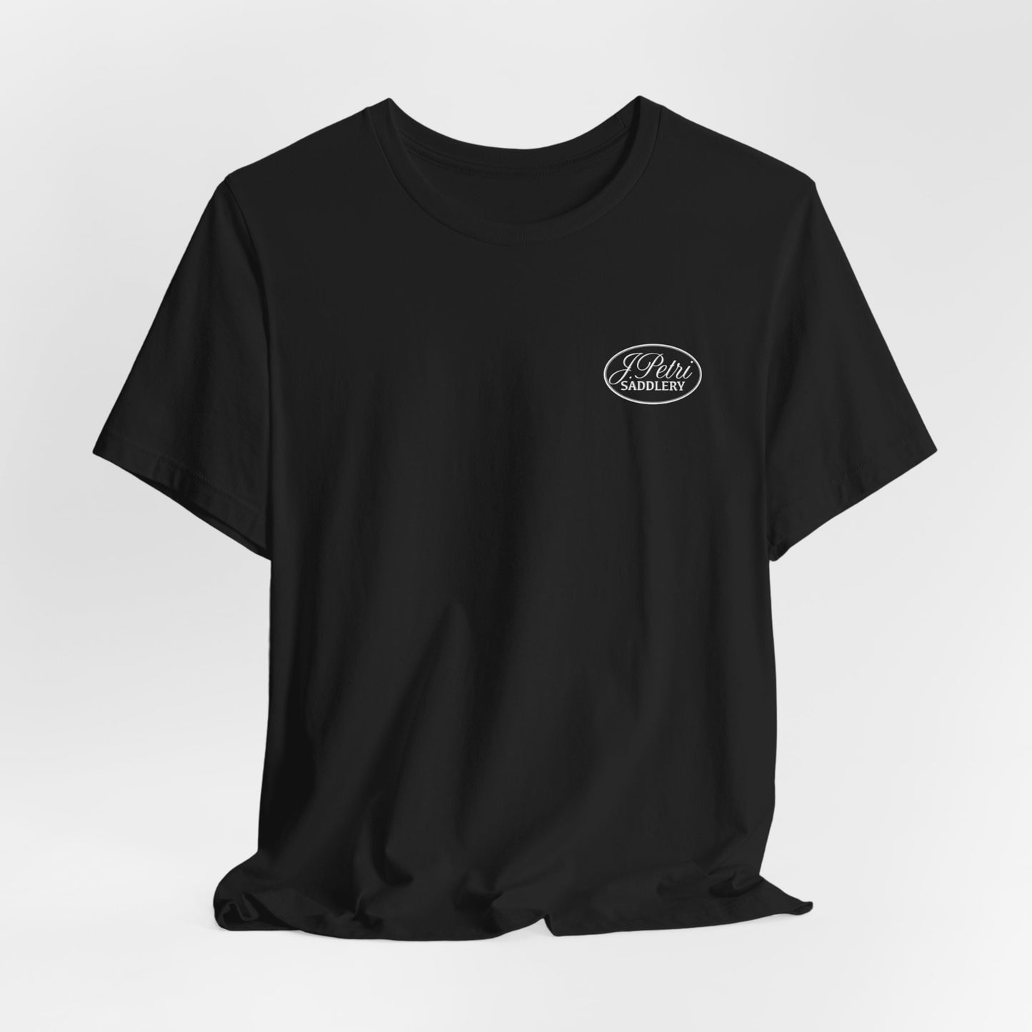 J. Petri Saddlery Logo Tee Black