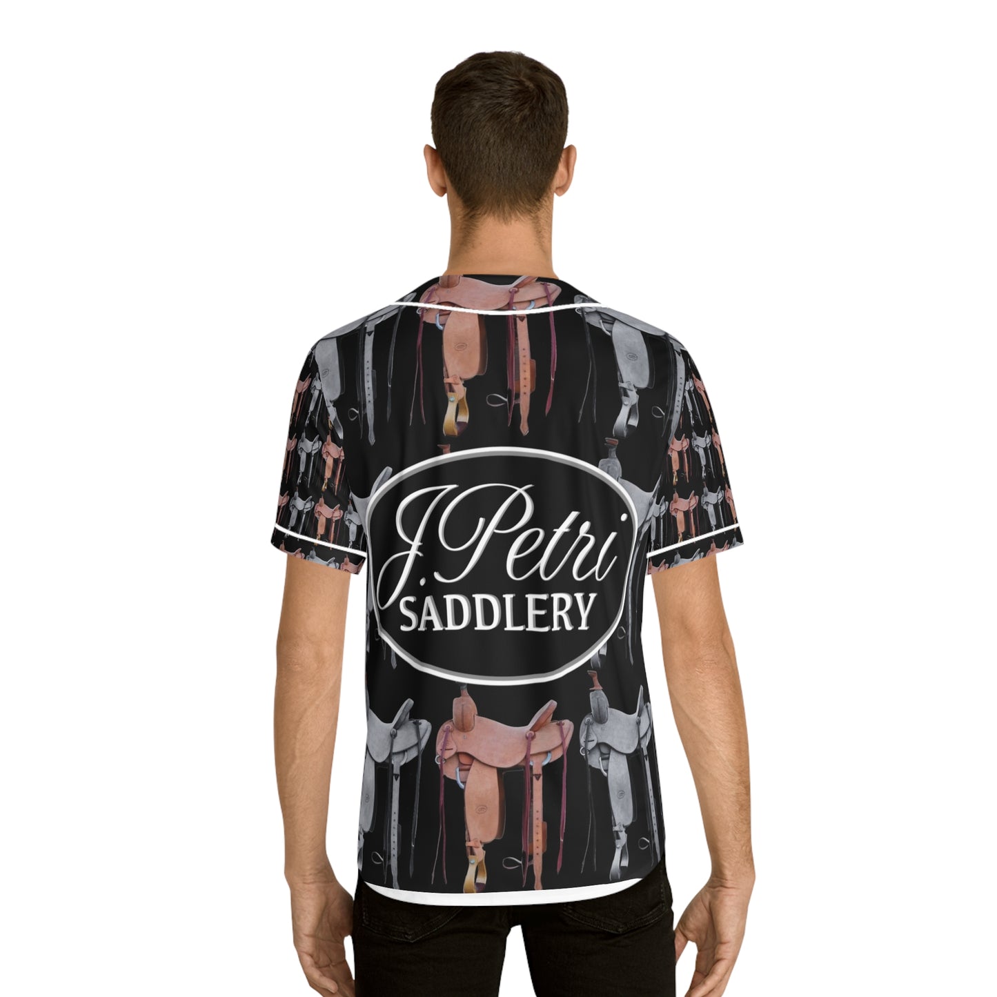 J. Petri Saddlery Baseball Jersey