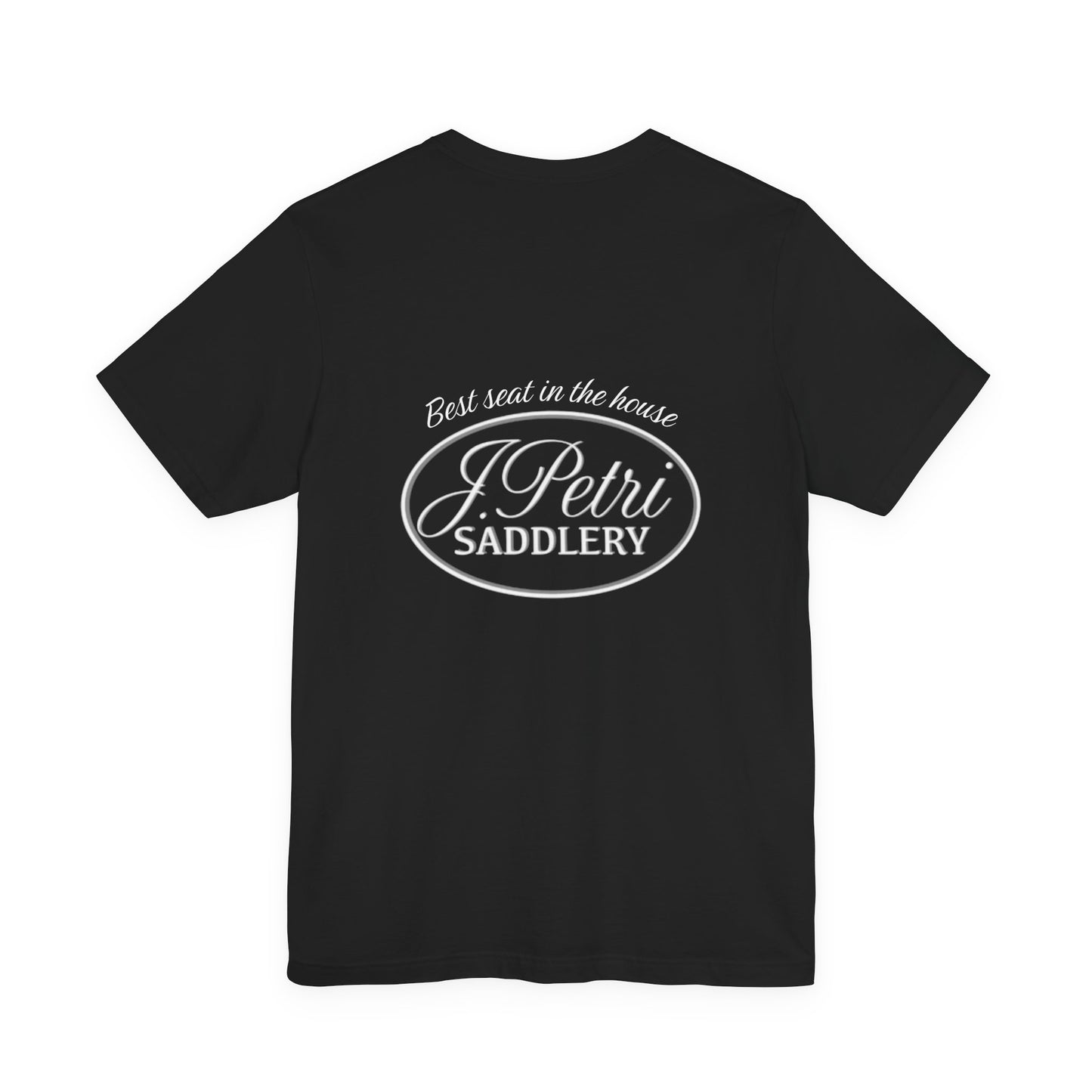 J. Petri Saddlery Logo Tee Black