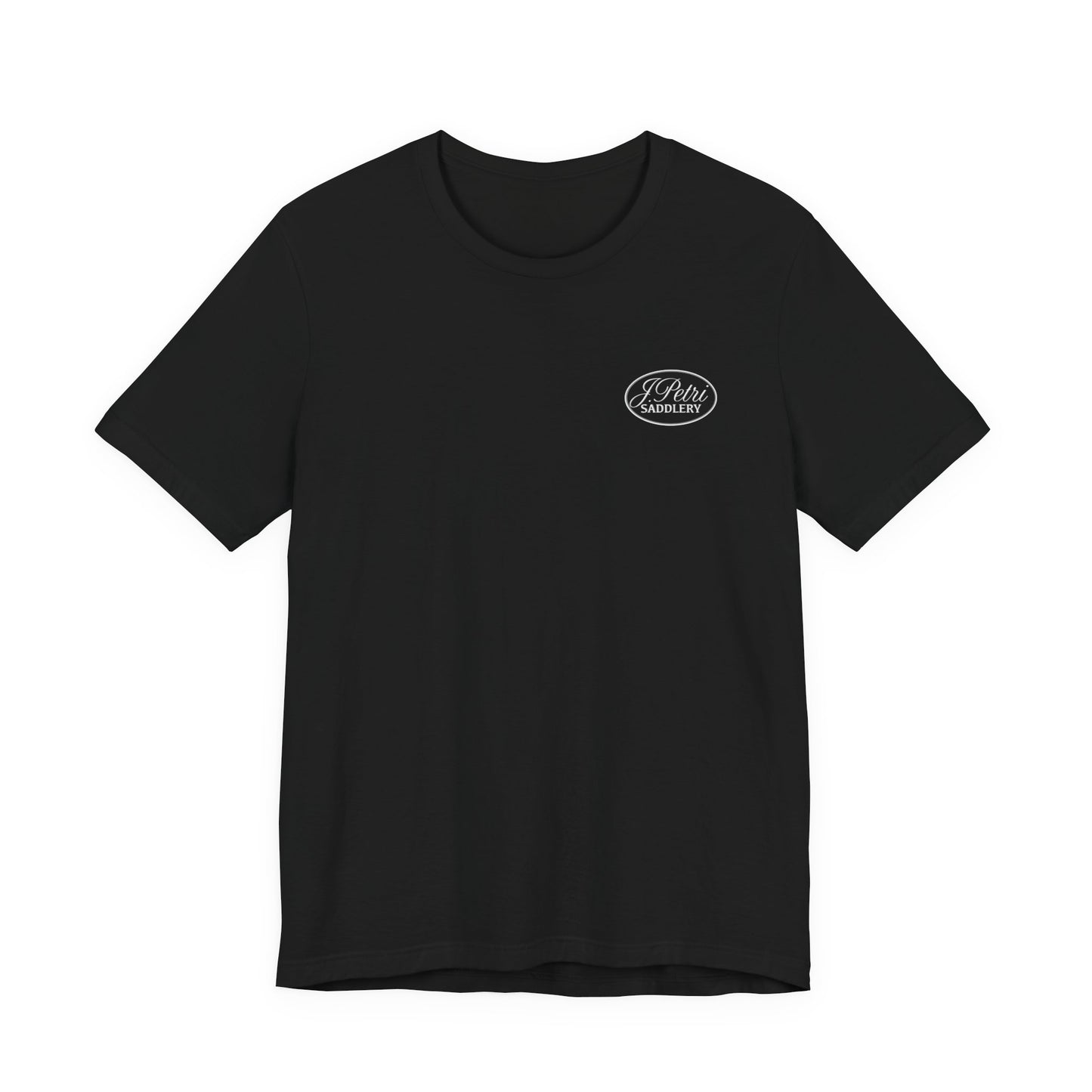 J. Petri Saddlery Logo Tee Black