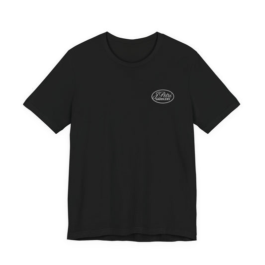 J. Petri Saddlery Logo Tee Black