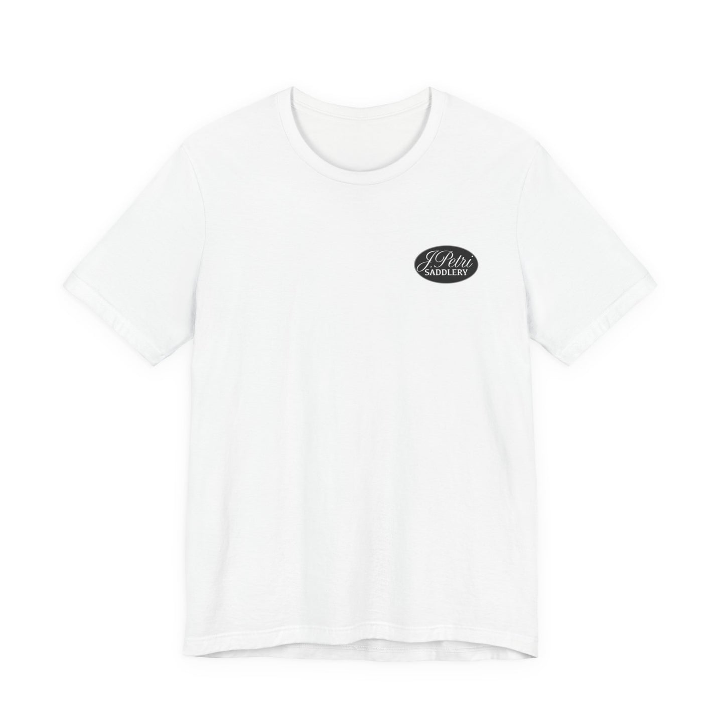 J. Petri Saddlery Logo Tee White