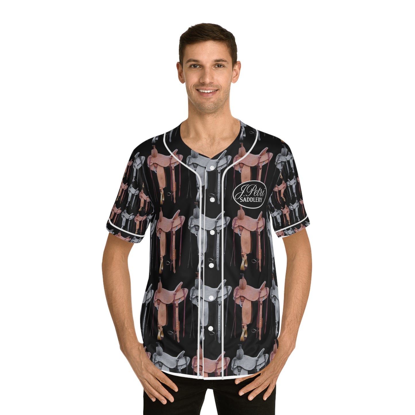 J. Petri Saddlery Baseball Jersey